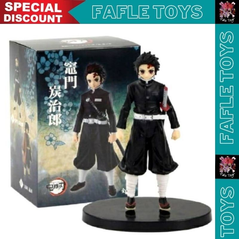 Action Figure Tanjiro Kamado No Haori Kimetsu No Yaiba / PVC Tanjiro Kamado Figure / Tanjiro Nezuko 