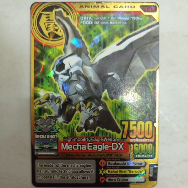 Kartu animal Kaiser Mecha Eagle DX