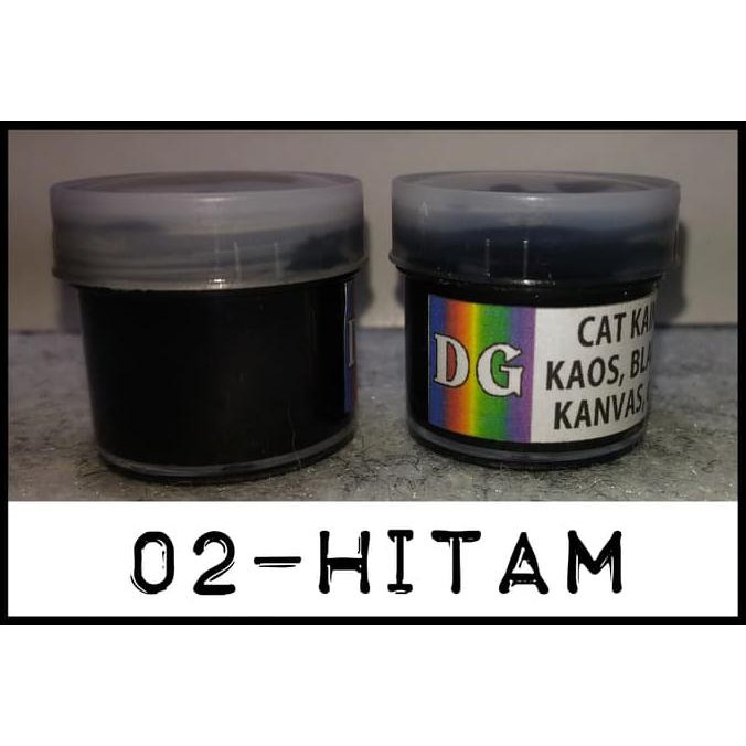 

HOT SALE Cat Lukis / Kanvas / Tekstil - warna Hitam - utk lukis kaos/tas/sepatu