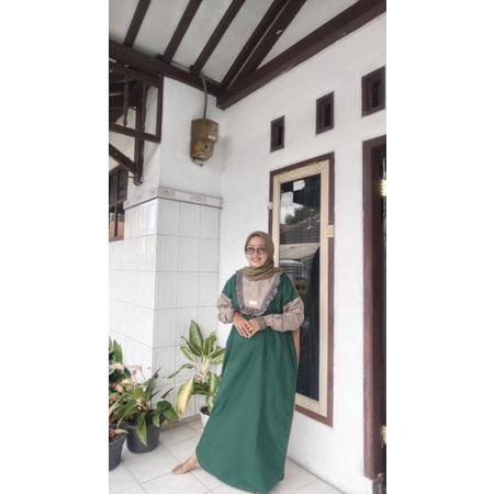 ABAYA KOMBINASI By GEGGO ORIGINAL 100% [GEGGO WOMAN]