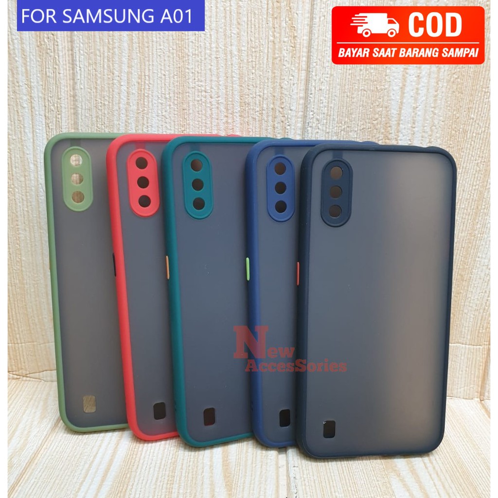 SOFTCASE SAMSUNG A01 CASE DOVE PELIDUNG PROTEC KAMERA CASE CASING SILICON SAMSUNG A01