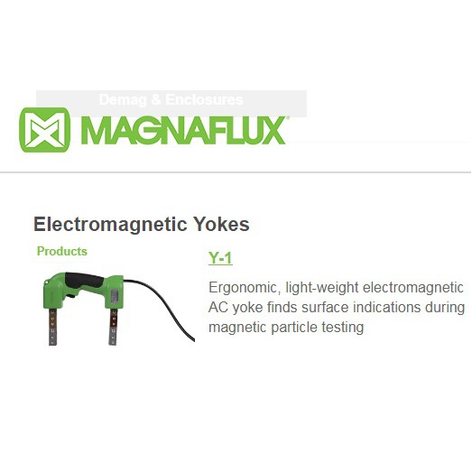 Ndt magnetic particle inspection,electromagnetic yokes y1