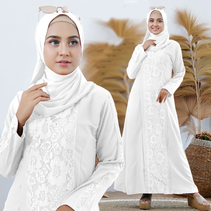 GAMIS MUSLIM AURORA SIZE S M L XL XXL GAMIS BRUKAT GAMIS MUSLIM AURORA SIZE S M L XL XXL GAMIS BRUKAT
