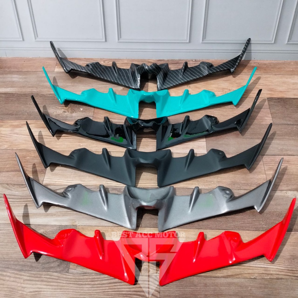 WINGLET AEROX NEW 155 CONNECTED 2021 2022 MODEL H2R WINGLET AEROX 2021 2022