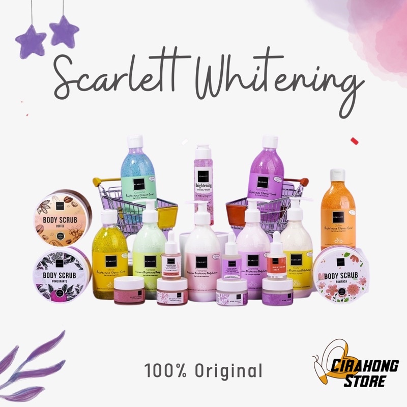 SCARLETT WHITENING All Product - Body Lotion Scarlett Lotion Pemutih Badan