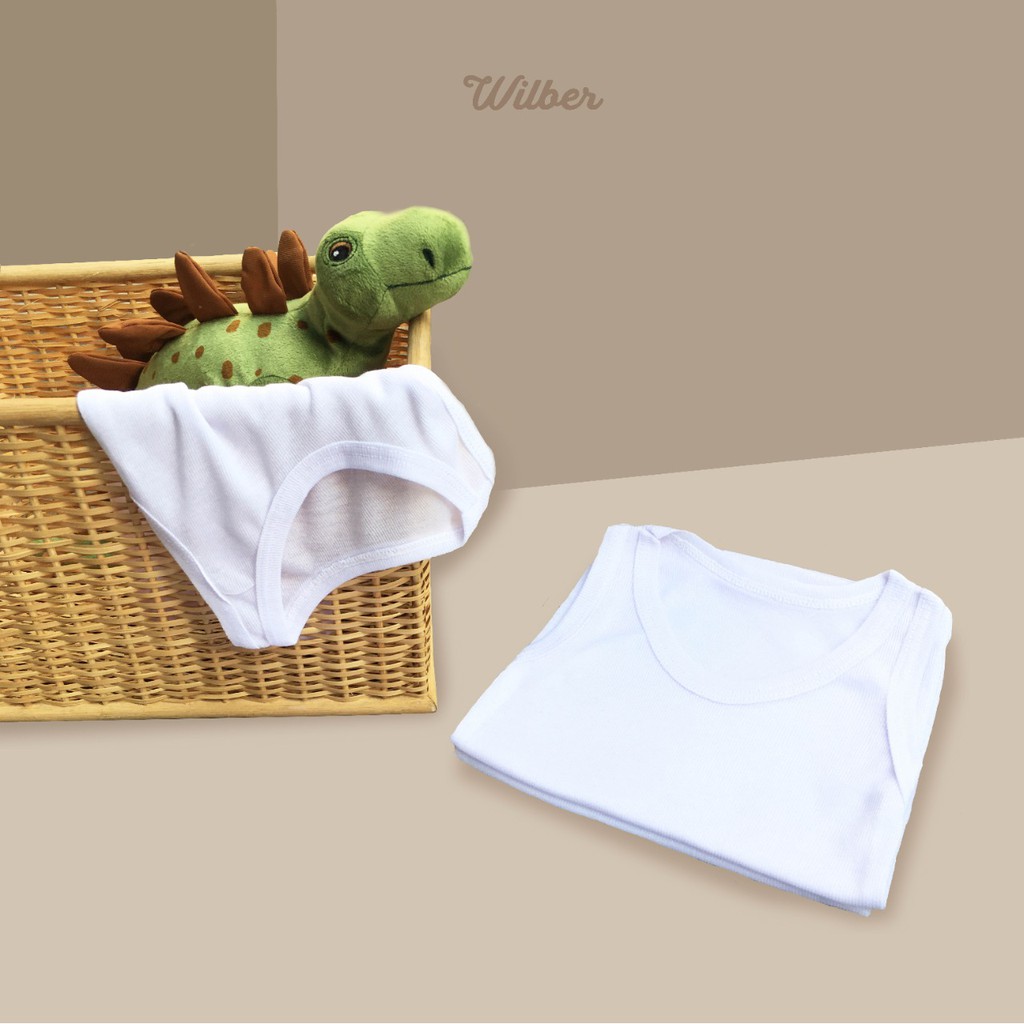 T24 - WILBER - 1pcs Kaos Dalam Singlet WILBER