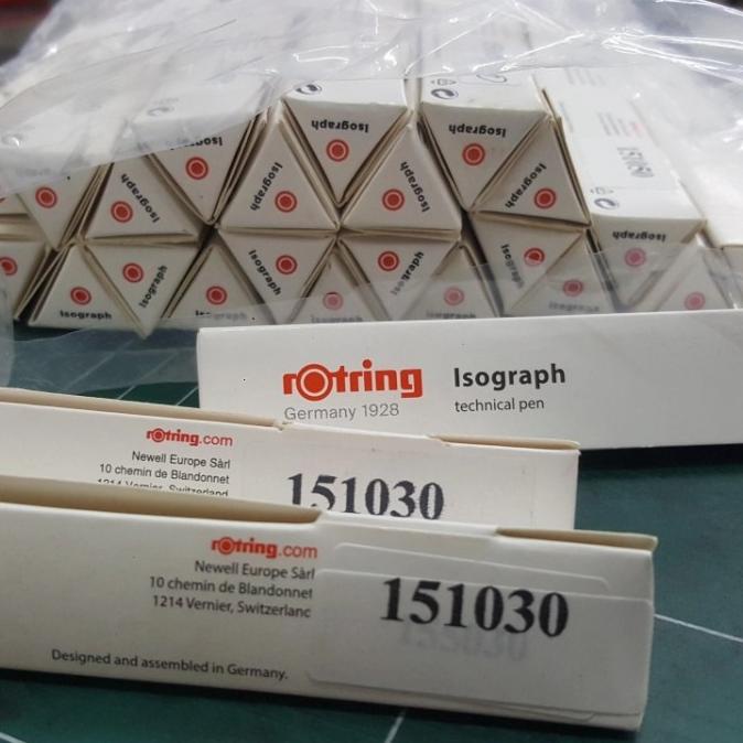 

(COD) pen rapido rotring isograph 0.1 0.2 0.3 0.5 satuan EKSLUSIF Kode 1132