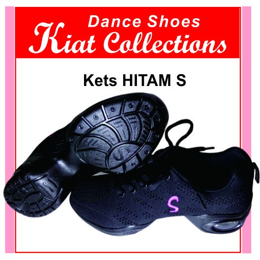 Sepatu Line Dance Tari Menari Dansa Kets Sneaker Olah Raga Senam warna MERAH,HITAM.PINK