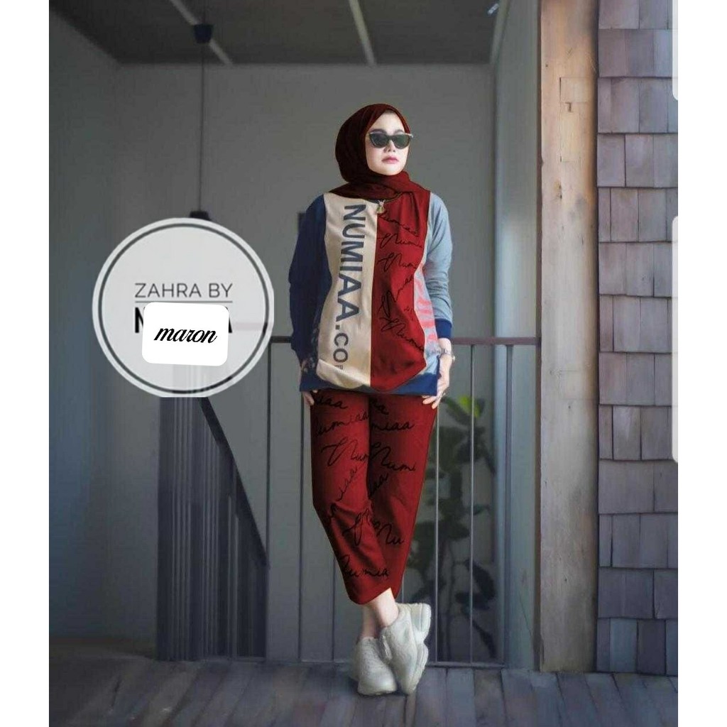 Setelan Numia / Pakaian Wanita / Setelan