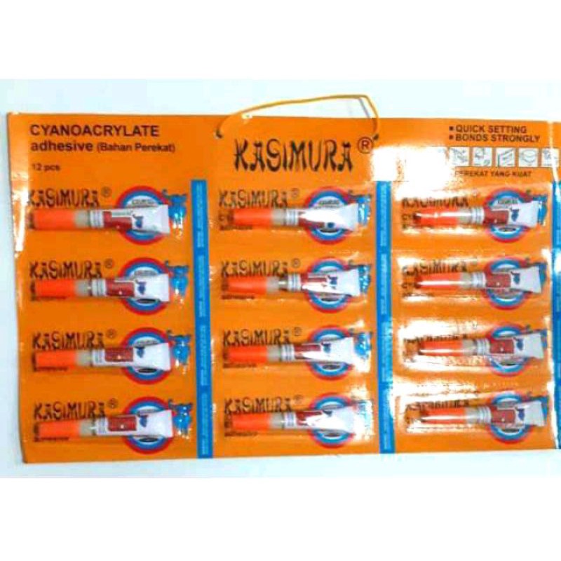 

power glue kecil kasimura isi 12 pcs