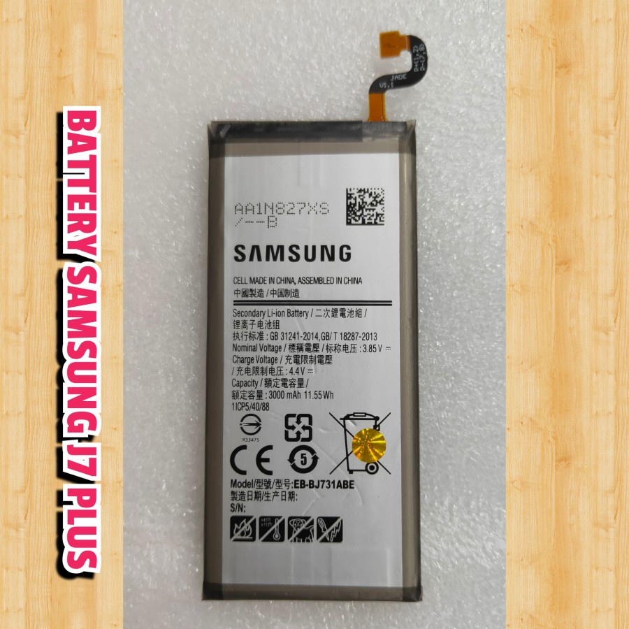 Battery Samsung J7 Plus EB-BJ731ABE Battery Samsung J7 Plus Ori