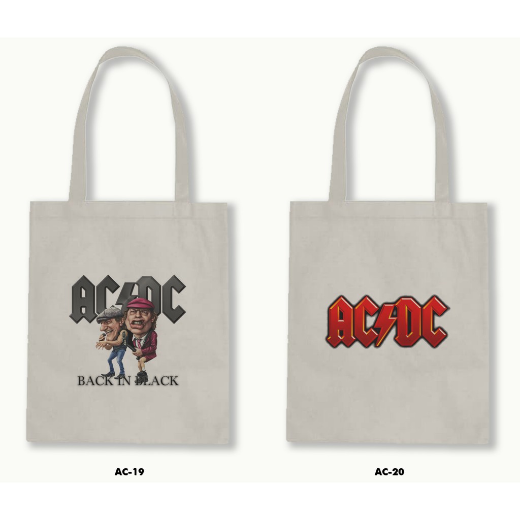 TOTE BAG BLACU - AC/DC - ACDC .01