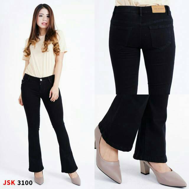Celana Panjang Cutbray Jeans Wanita Cewek JSK JEANS Celana Panjang Cutbray Jeans Wanita Cewek JSK JEANS