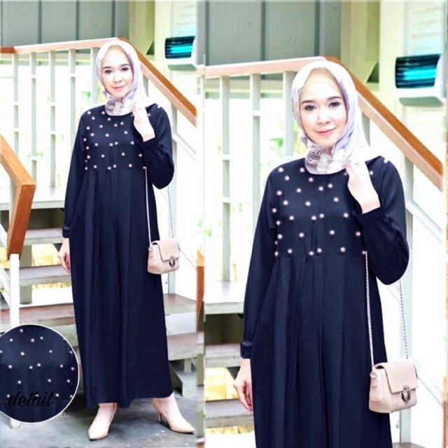 AB Agen Baju Official Shop - maxi MUTIARA muslim wanita