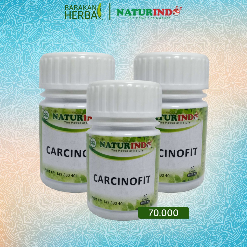 

Obat Herbal Untuk Sakit Kangker 100% Alami Naturindo Carsinofit Babakan Herbal