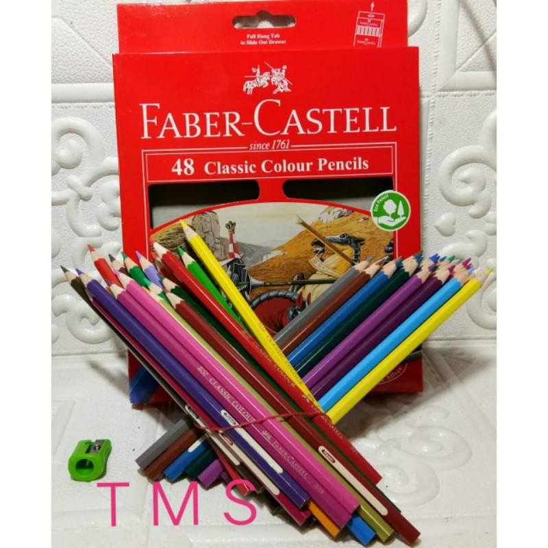 

Faber Castell 48 Classic Color / Pensil Gambar Faber Castell 48 warna Classic