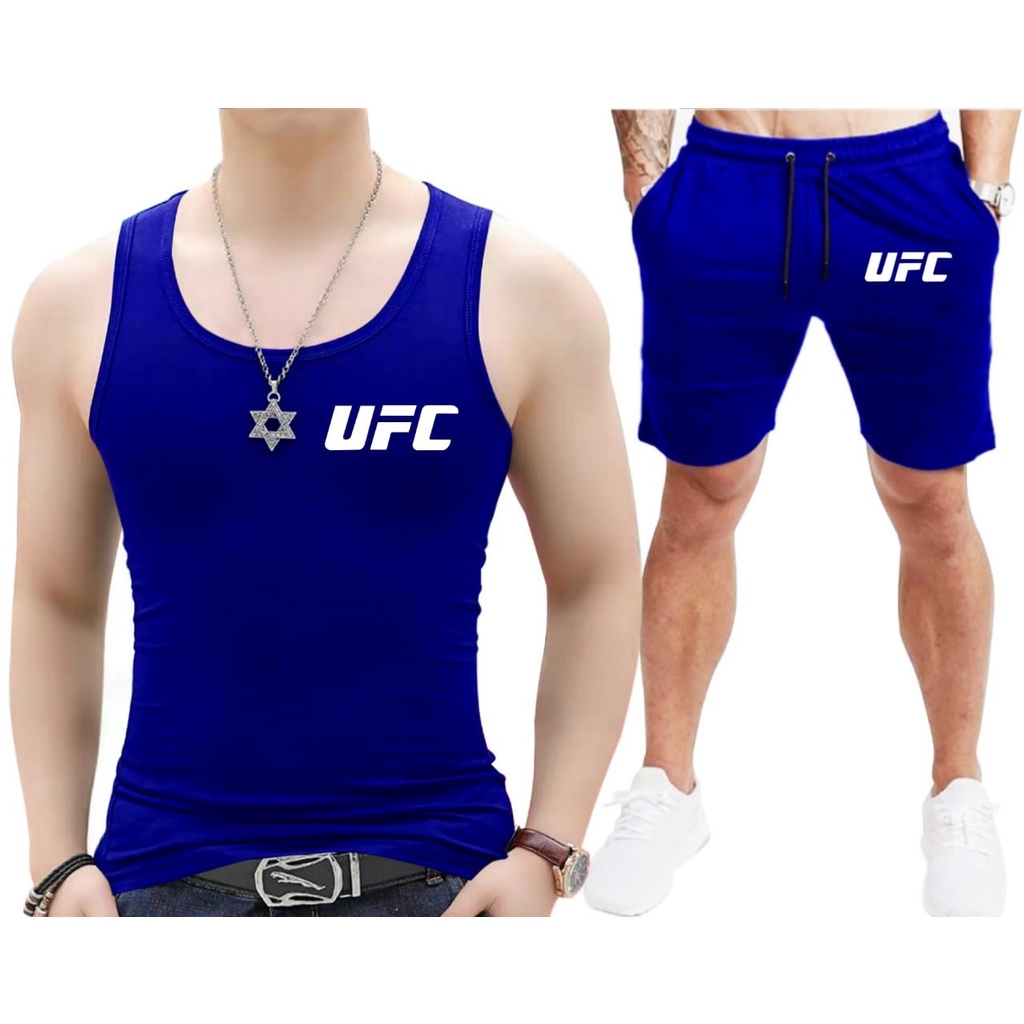 POLILE // setelan UFC / celana pendek pria / kaos / kaos pria / celana pendek