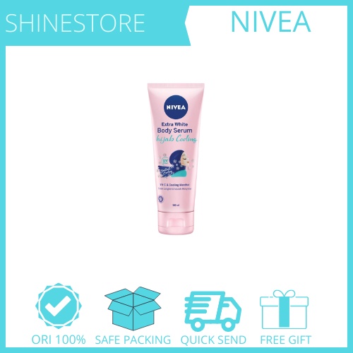 Nivea Extra White Body Serum Hijab CoolingNivea Body Serum/Nivea Body Lotion