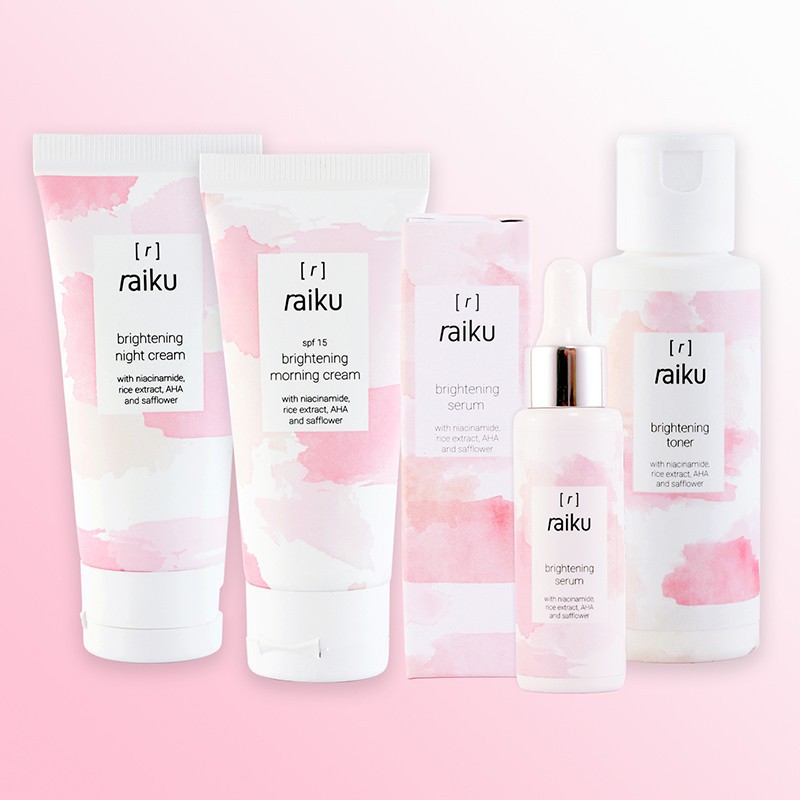 brightening skincare set