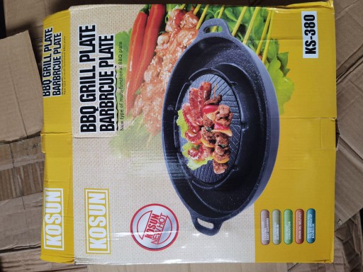 Panci Panggangan Hotpot Shabu 2 In 1  Grill Bbq Hot Pot Steamboat