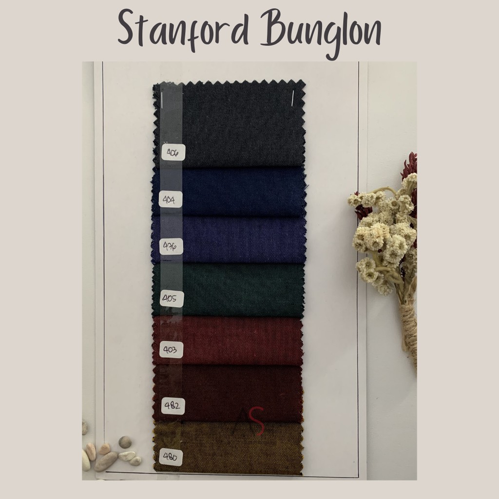 Katalog Warna kain Oxford Premium Stanford Bunglon Aneka Sandang Textile