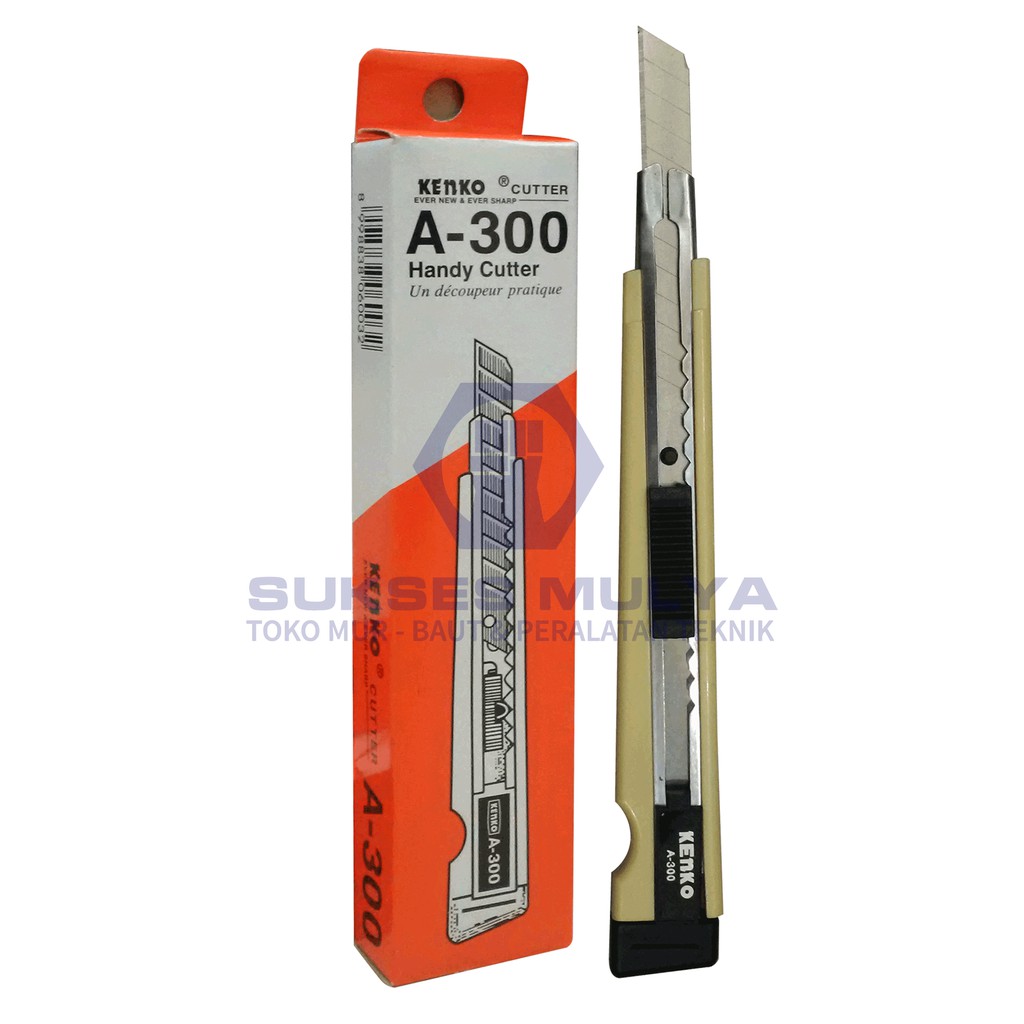 

Cutter Kenko Kecil A - 300 / Alat Potong / Pisau Pemotong
