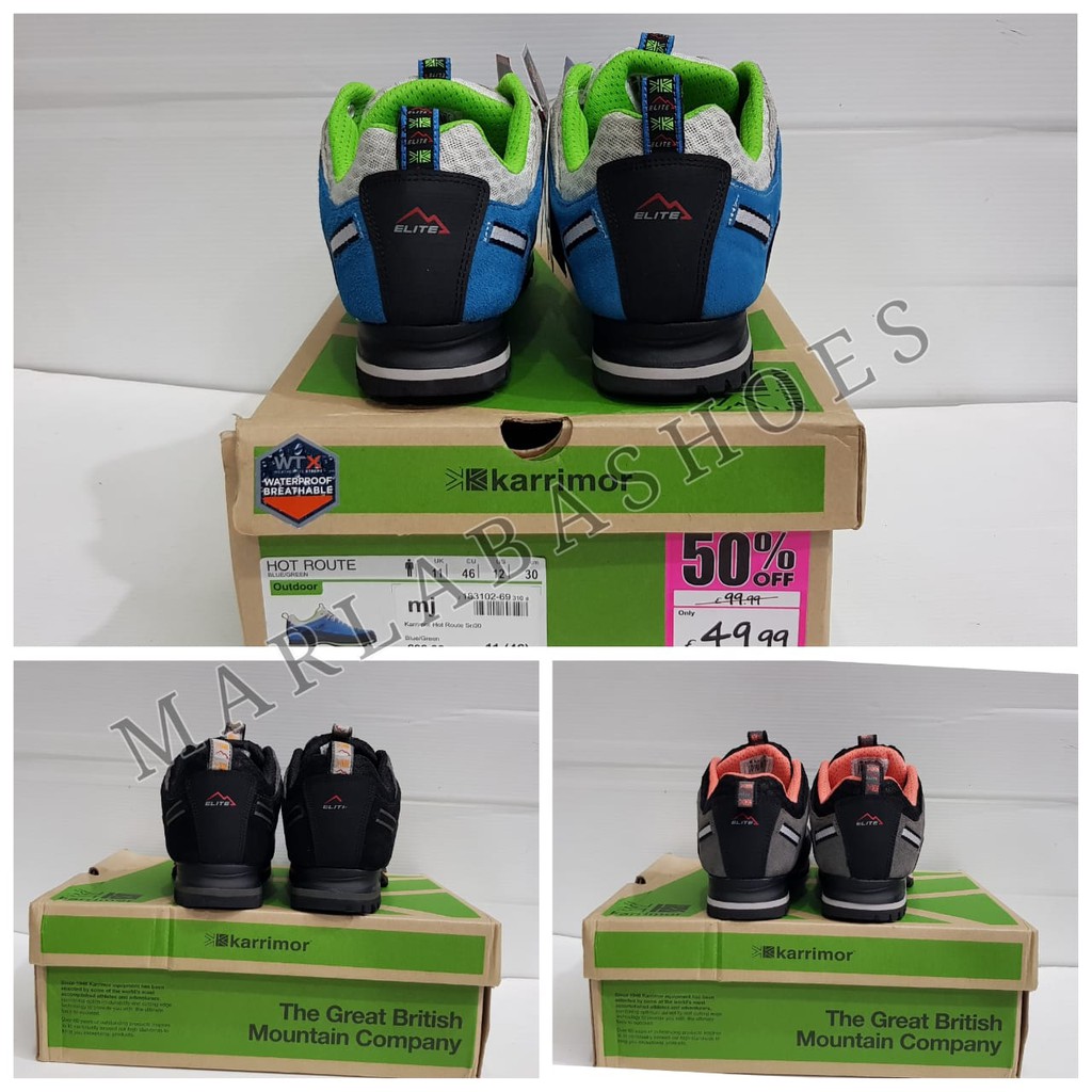 Sepatu Hiking Karrimor Hot Route Low Dynagrip