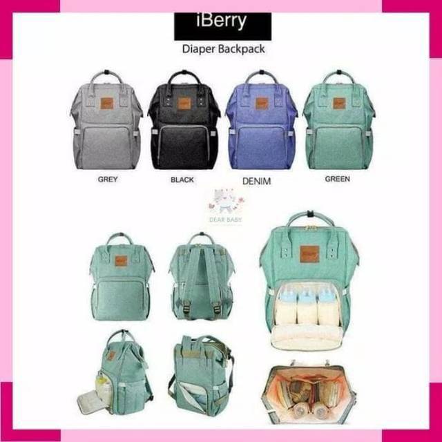 Tas Bayi / Daiper Bag Ransel Iberry