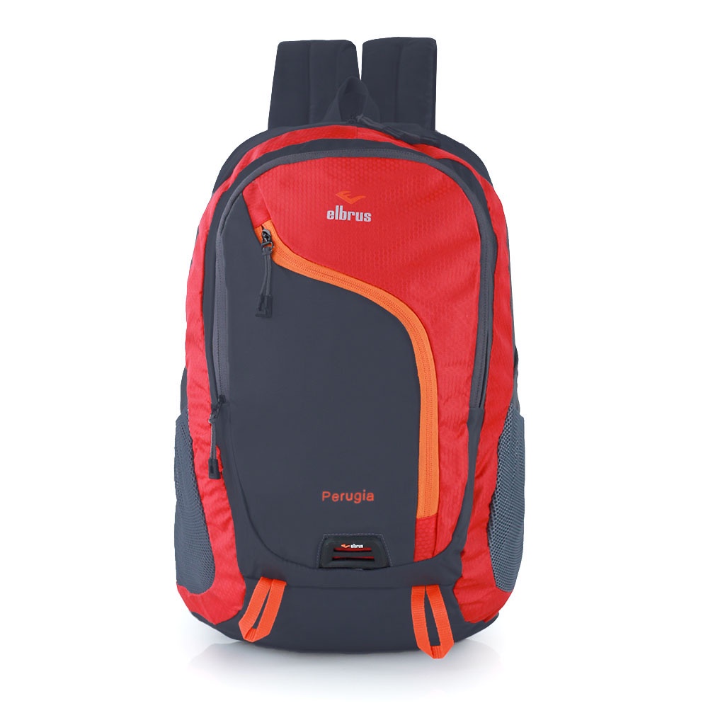 DAYPACK Tas Ransel 25 Liter Terbaru Merah | Tas Laptop Notebook 14&quot; Inch | Tas Punggung Backpack Original | Free Raincover | Tas Travelling | Tas Camping Outdoor | Tas Sekolah Kuliah Kerja Gunung