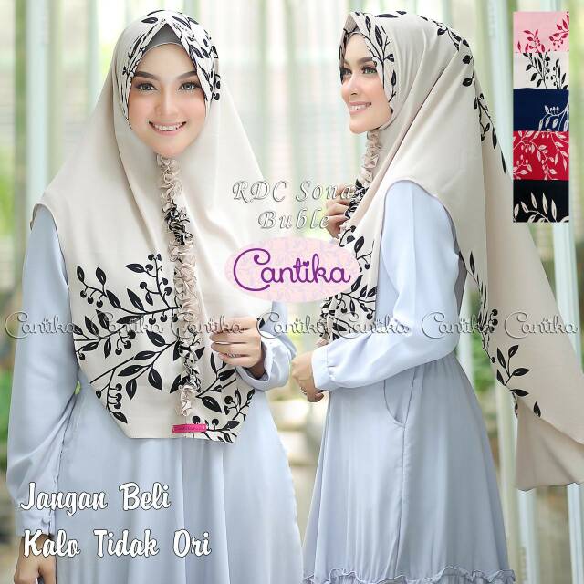 KHIMAR CANTIKA ORI / KHIMAR PET ANTEM / JILBAB SYAR'I / KERUDUNG CANTIKA / HIJAB CANTIKA / KIMAR