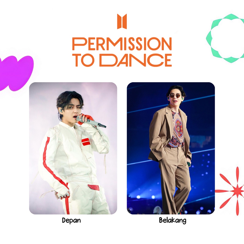 Photocard Lucky Draw PTD BTS