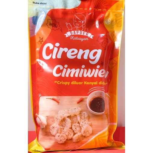 

cireng cimiwiew dapoer kabayan isi 20 (250gr)