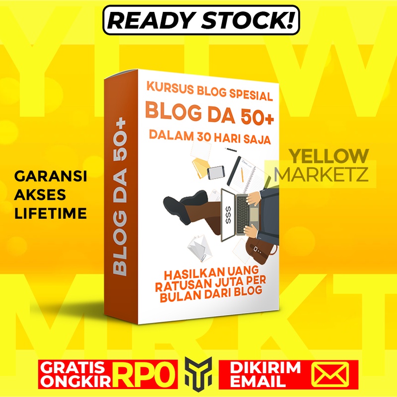 KURSUS WEB BLOG DA 50+ Dalam 10 Hari Saja
