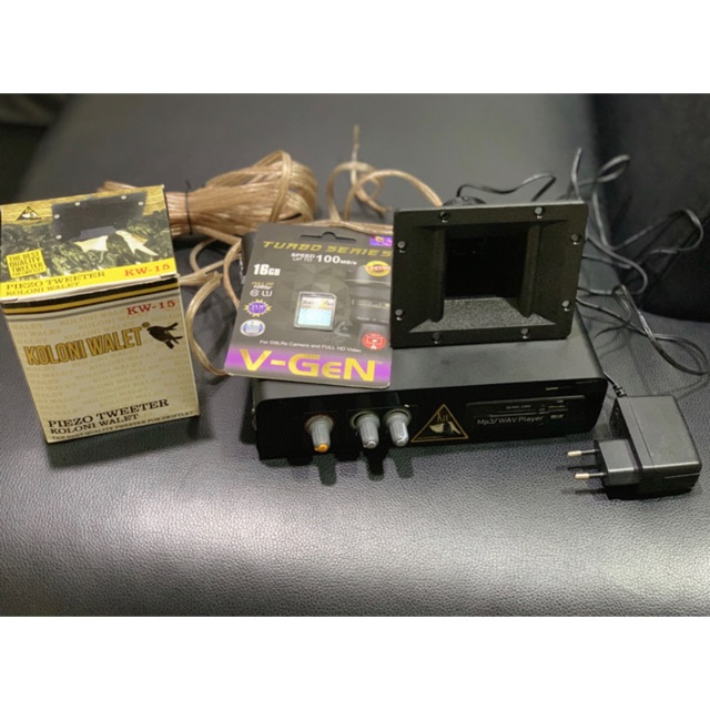 Mesin Audio Cek Lokasi Walet + Suara Khusus Cek Lokasi + Tweeter + Kabel / audio walet / tweeter wal