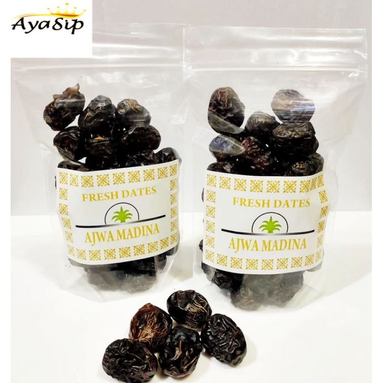 

Kurma Ajwa Al Madinah 250gr/Kurma Ajwa Madinah/Kurma Ajwa Nabi dan Rosull/Kurma Ajwa Original/Kurma Oleh Oleh Haji dan Umroh