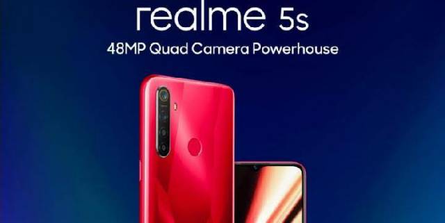 REALME 5s 4/128GB GARANSI RESMI ORIGINAL BONUS