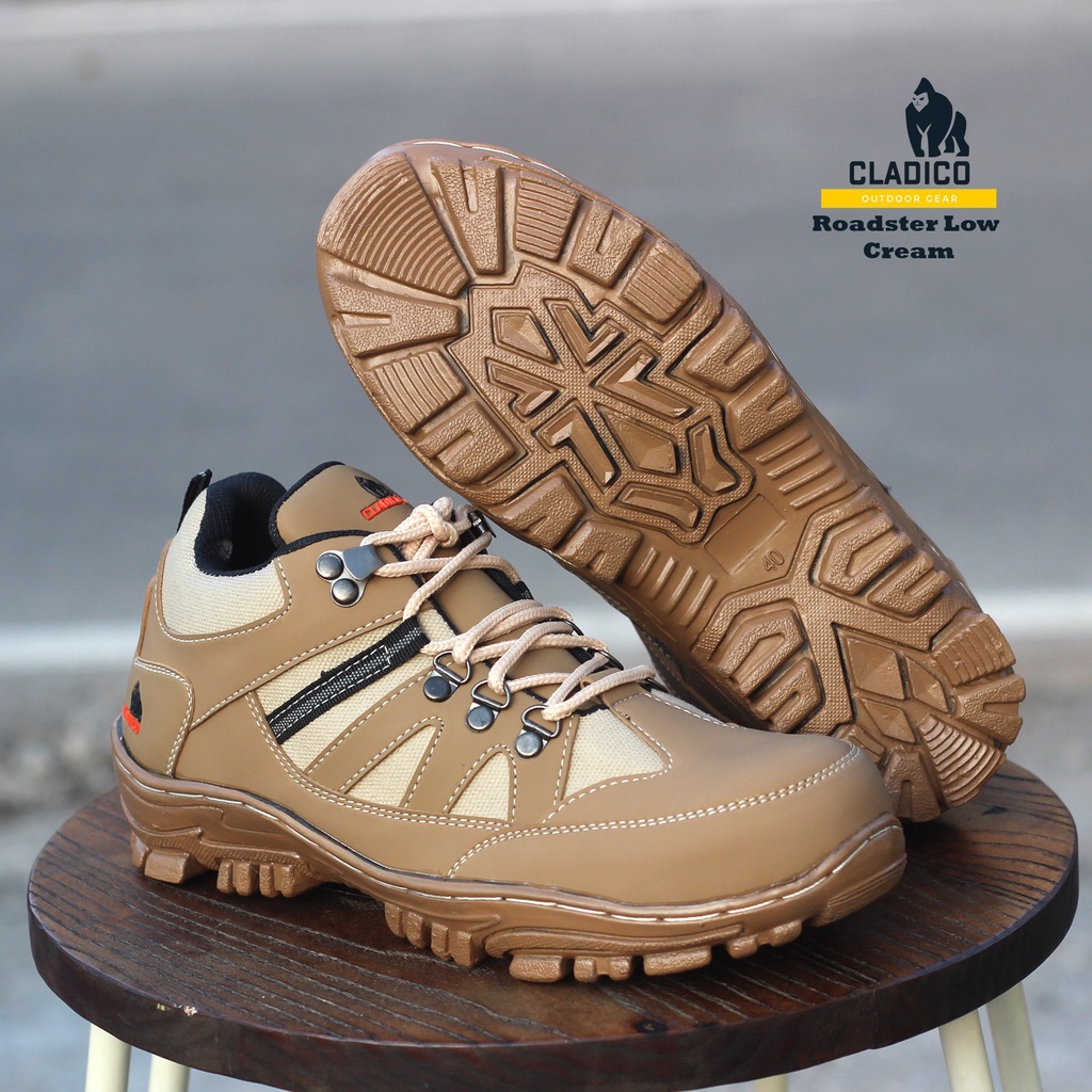 Sepatu Safety Boots Pria Outdor Terbaik bagus model pdl Pria Terlaris cladico roadster low