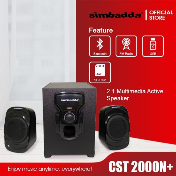 SPEAKER ACTIVE BLUETOOTH SIMBADDA CST 2000N+| ACTIVE SPEAKER BLUETOOTH SIMBADDA