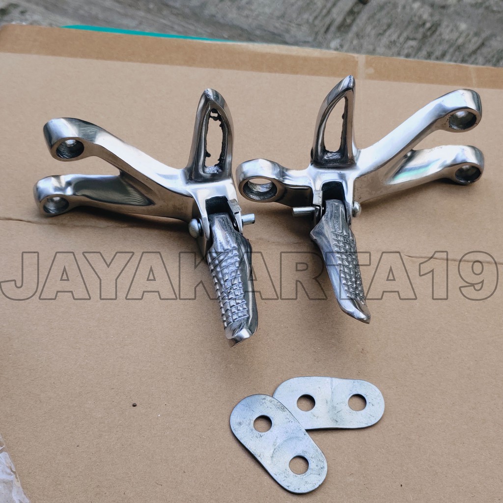 Footstep Satria Fu Foot step gantung belakang satria FU chrome