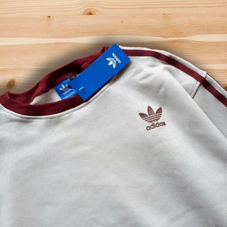 adidas sweater red white blue