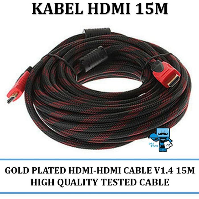 Kabel HDMI 15 Meter 100% Original Premimum Quality