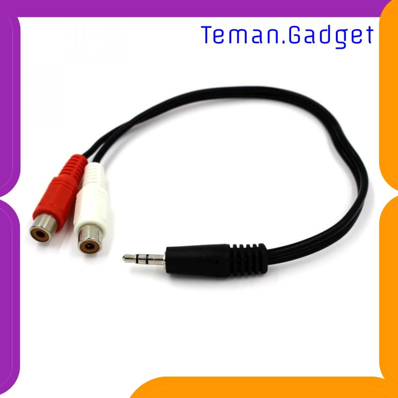 TG-AI198 RCA FEMALE TO MALE AUX 3.5MM HIFI - LTS