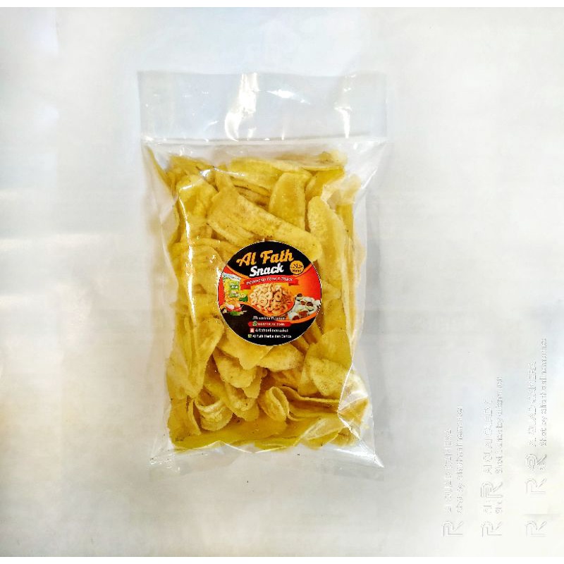 

Piscoklegit_ Keripik Pisang Asin Gurih Renyah Tipis - Criping Pisang - Sriping Pisang - Camilan Asin