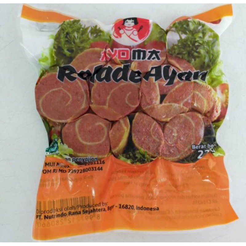 

Ayoma Rolade Ayam Isi 9 225gr