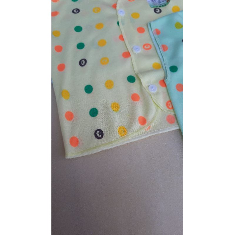 Baju bayi Kutung Polkadot 3pcs Terlaris