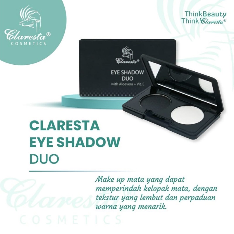 CLARESTA EYESHADOW DUO