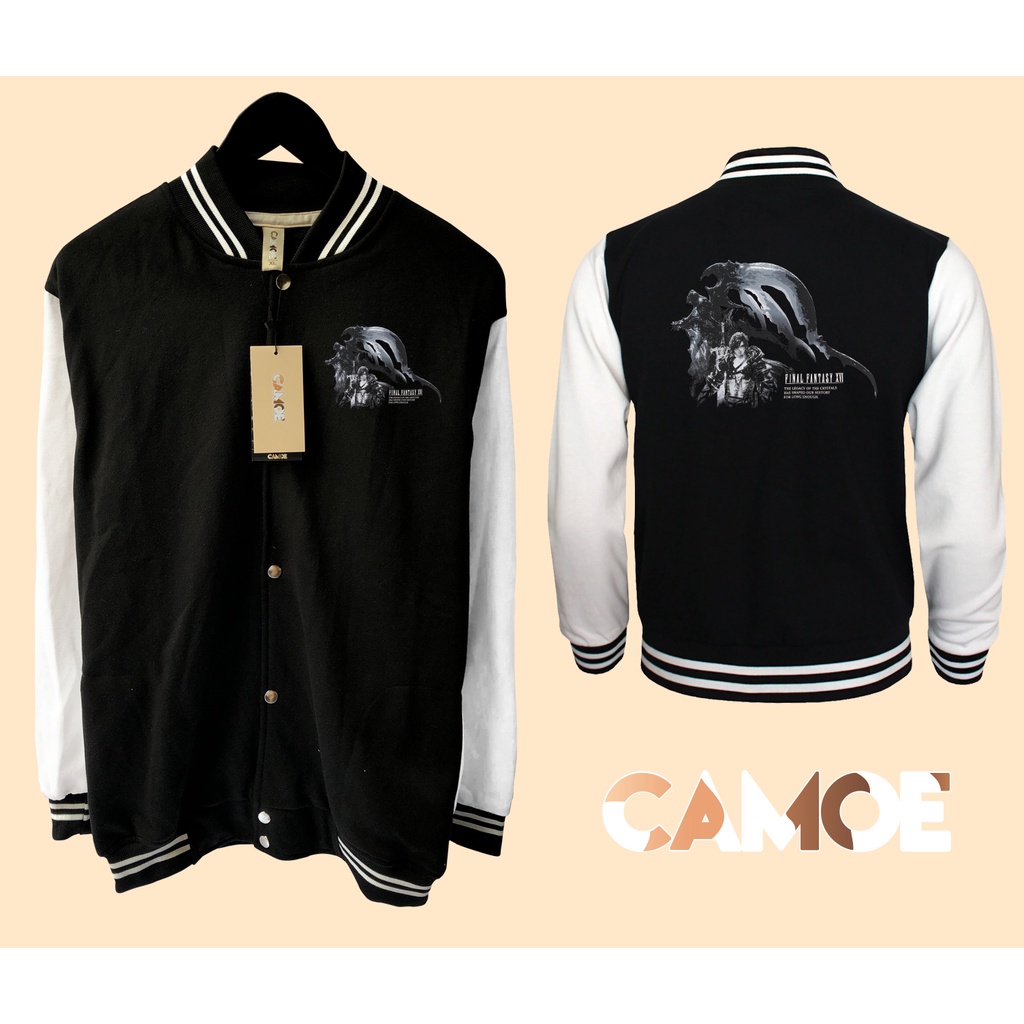 Jaket Baseball Varsity Final Fantasy XVI 35th Anniversary