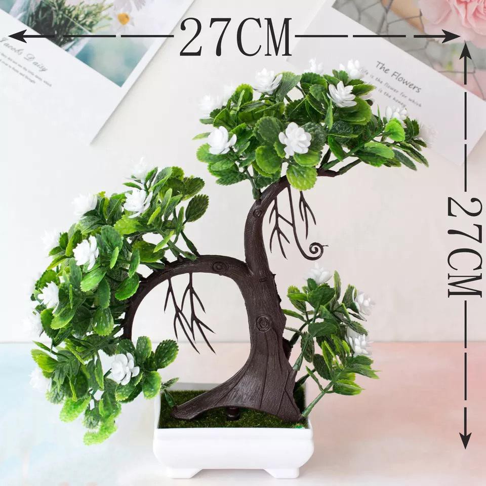 AM578 Bunga plastik / pajangan bunga Artificial / motif Rose  Vas Petak-3