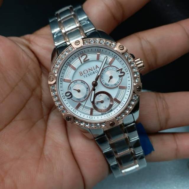 Jam tangan wanita Bonia Tesoro Super  Grade AAA
