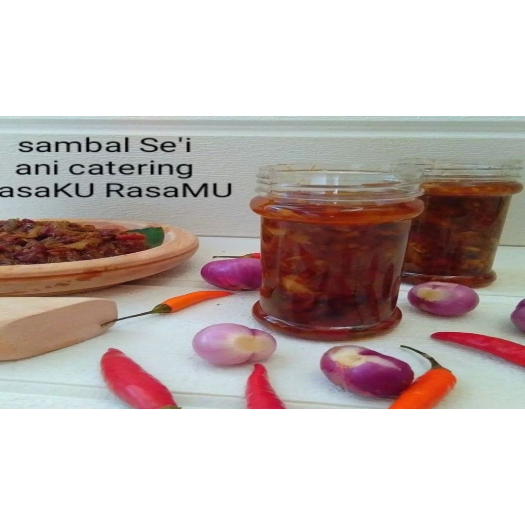 

Sambal Sei anicatering Rasaku Rasamu